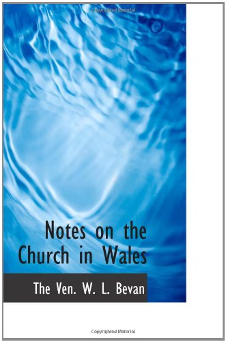 9781110565818: Notes on the Church in Wales