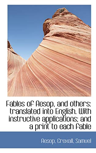 9781110730384: Fables of Aesop, and others: translated into English. With instructive applications