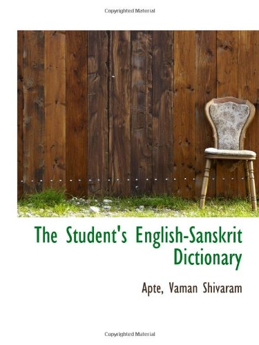 Stock image for The Student's English-Sanskrit Dictionary for sale by Revaluation Books