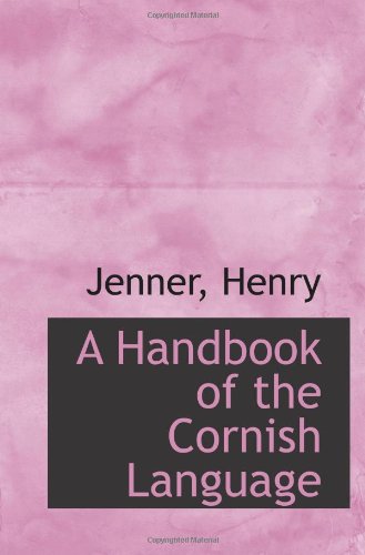 9781110745296: A Handbook of the Cornish Language