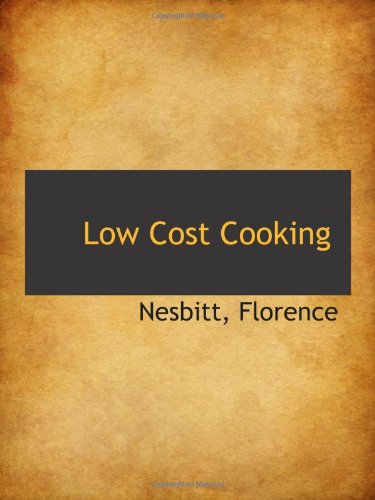 Stock image for Low Cost Cooking for sale by Revaluation Books