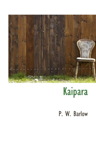 Imagen de archivo de Kaipara a la venta por Revaluation Books