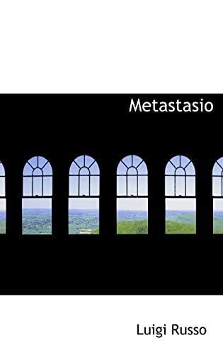Stock image for Metastasio for sale by WorldofBooks