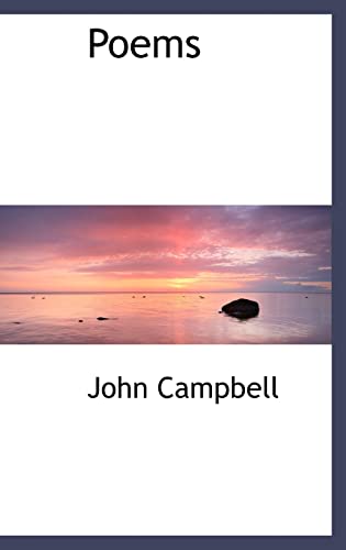 Poems (9781110917112) by Campbell, John