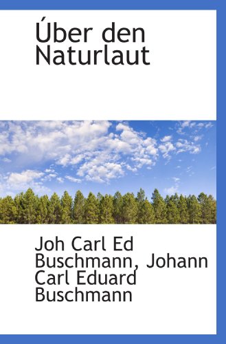 Imagen de archivo de ber den Naturlaut a la venta por Revaluation Books