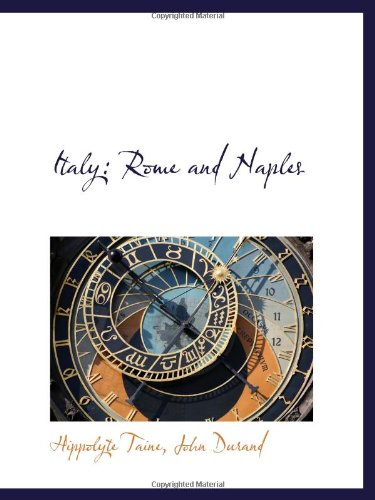 Imagen de archivo de Italy: Rome and Naples a la venta por Revaluation Books