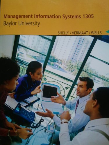 Stock image for Management Information Systems 1305 (Baylor University) for sale by HPB-Red