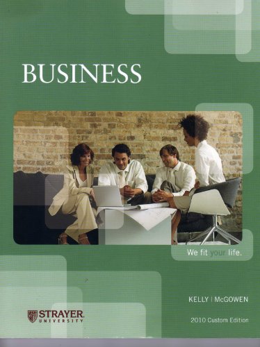 Stock image for BUS 100 Business (Custom) for sale by BookHolders