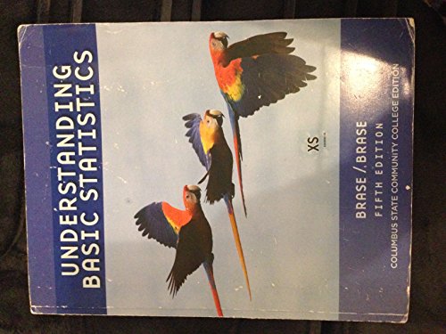 Stock image for Understanding Basic Statistics, 5e, Columbus State Community College for sale by ThriftBooks-Atlanta