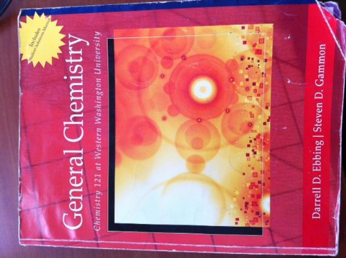 9781111031848: General Chemistry - Chemistry 121 At Western Washington University, Includes Student Solutions Manual