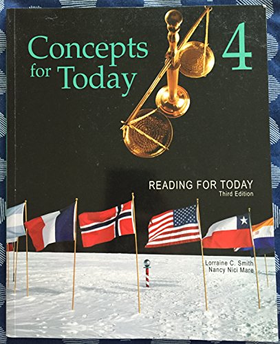 Reading for Today 4: Concepts for Today (9781111033057) by Mare, Nancy Nici; Smith, Lorraine C.