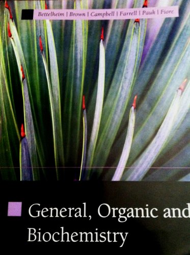 Imagen de archivo de General, Organic and Biochemistry a la venta por Buyback Express