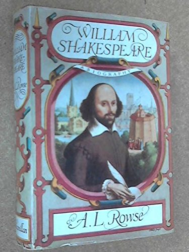 9781111036102: William Shakespeare: A biography
