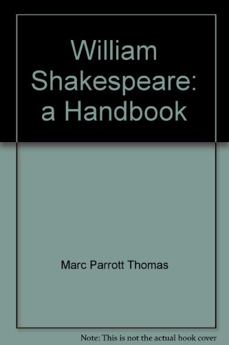 Beispielbild fr William Shakespeare, a handbook, zum Verkauf von Better World Books