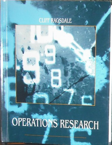 9781111055578: Operations Research w/CD-Rom