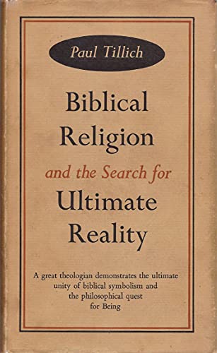 9781111057008: Biblical Religion and the Search for Ultimate Reality