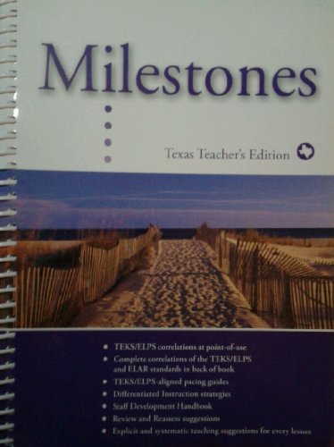 Milestones C (9781111060336) by Carmela Fazzino-Farah