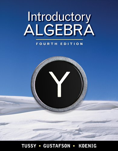 Bundle: Introductory Algebra, 4th + WebAssign Printed Access Card for Tussy/Gustafson/Koenig's Introductory Algebra, 4th Edition, Single-Term (9781111116705) by Tussy, Alan S.; Gustafson, R. David; Koenig, Diane