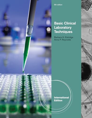 9781111138394: Basic Clinical Laboratory Techniques. by Barbara Estridge, Anna Reynolds