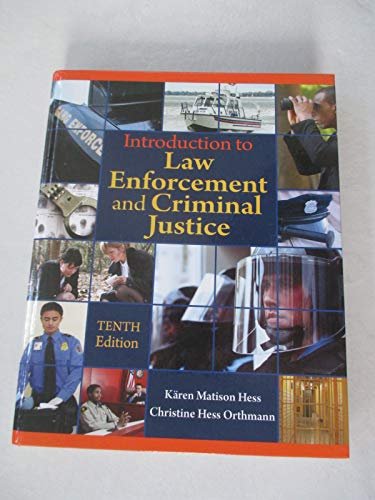 Beispielbild fr Introduction to Law Enforcement and Criminal Justice zum Verkauf von Better World Books