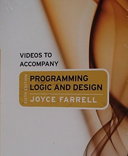 Stock image for Videos to Accompany Programming Logic and Design (Access Card) for sale by BookHolders