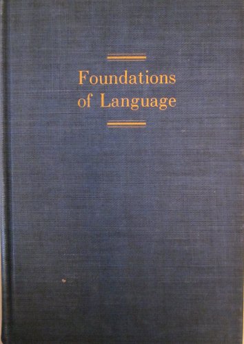 9781111189983: Foundations of Language