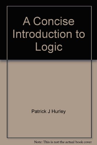 Stock image for A Concise Introduction to Logic for sale by ThriftBooks-Atlanta