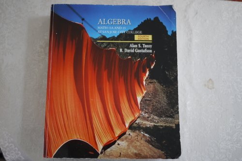 Stock image for Algebra: Math 11A and 13 At San Jose City College for sale by Discover Books