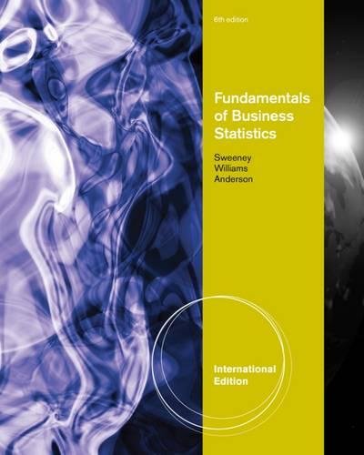 Beispielbild fr Fundamentals of Business Statistics zum Verkauf von Anybook.com