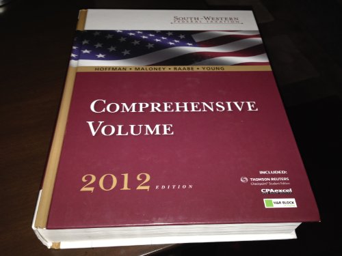 Stock image for South-Western Federal Taxation 2012: Comprehensive Student edition for sale by The Book Spot