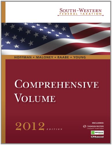 Imagen de archivo de South-Western Federal Taxation 2012 : Comprehensive a la venta por Better World Books