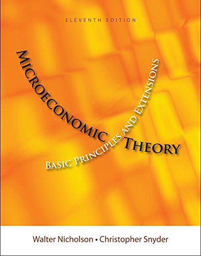 9781111222901: Microeconomics Theory: Basic Principles and Extensions