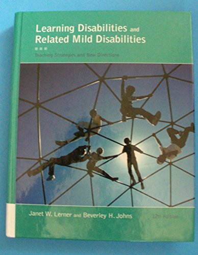 9781111302726: Learning Disabilities and Related Mild Disabilities: Teaching Strategies and New Directions
