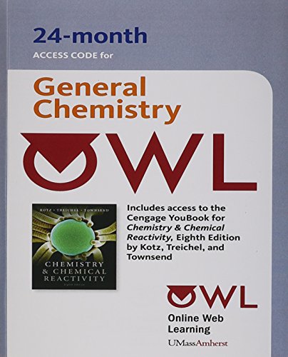 Stock image for Chemistry & Chemical Reactivity Owl Access Code for sale by Textbooks_Source