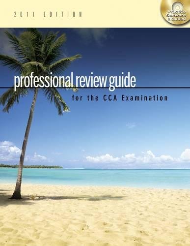 9781111309183: Professional Review Guide For The CCA Examination