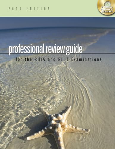 Beispielbild fr Professional Review Guide for the RHIA and RHIT Examinations, 2011 Edition zum Verkauf von HPB-Red