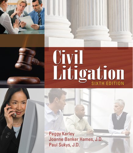 9781111312220: Civil Litigation