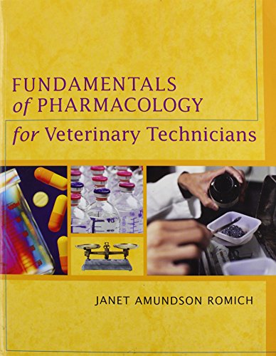 9781111318840: Fundamentals of Pharmacology for Veterinary Technicians (Book Only)