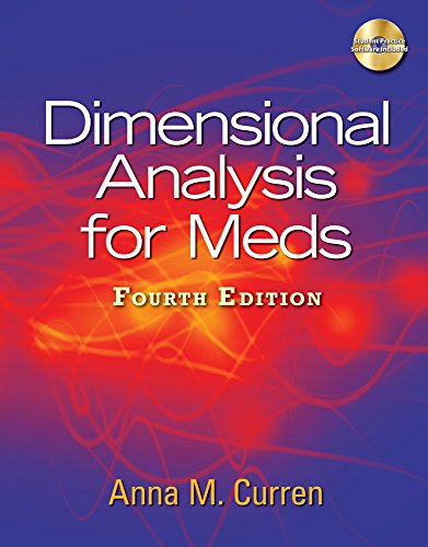 9781111319366: Dimensional Analysis for Meds (Book Only)
