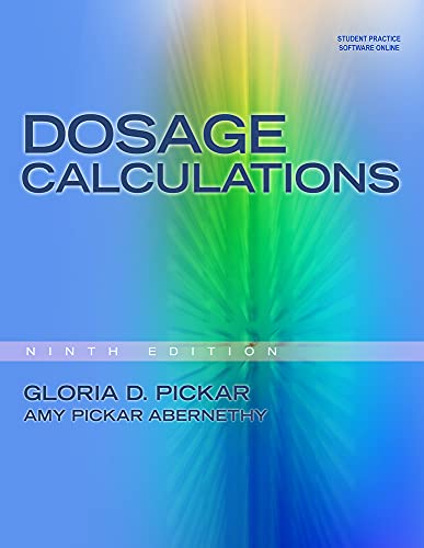 Imagen de archivo de Dosage Calculations, 9th Edition a la venta por BooksRun