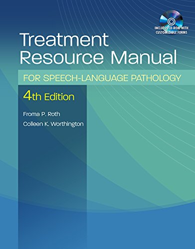 Imagen de archivo de Treatment Resource Manual for Speech Language Pathology a la venta por Blue Vase Books