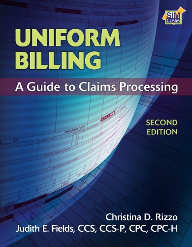 9781111320744: Uniform Billing: A Guide to Claims Processing (Book Only)