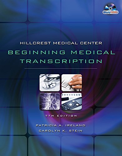 9781111320904: Hillcrest Medical Center: Beginning Medical Transcription