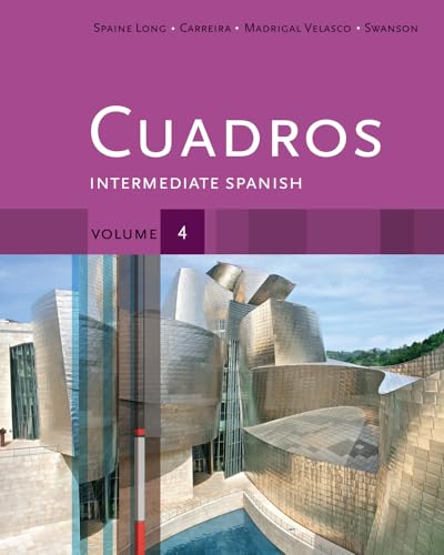 Imagen de archivo de Cuadros Student Text, Volume 4 of 4: Intermediate Spanish (World Languages) a la venta por Textbooks_Source