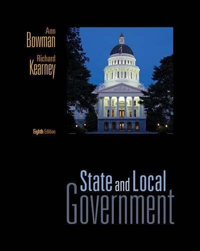 Beispielbild fr State and Local Government : The Essentials zum Verkauf von Better World Books