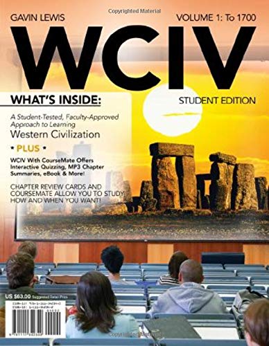 9781111342340: WCIV, Volume I (with Review Cards and History CourseMate with eBook, Wadsworth Western Civilization Resource Center 2-Semester Printed Access Card)