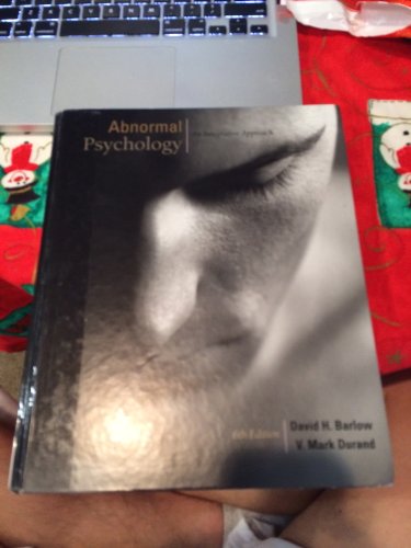 9781111343620: Abnormal Psychology: An Integrative Approach