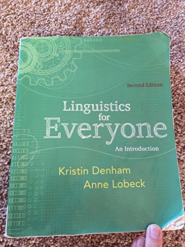 Beispielbild fr Linguistics for Everyone: An Introduction zum Verkauf von BooksRun
