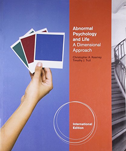 Beispielbild fr Abnormal Psychology and Life: A Dimensional Approach (International Edition) zum Verkauf von Reuseabook