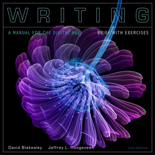 9781111344542: Writing: A Manual for the Digital Age with Exercises, Brief